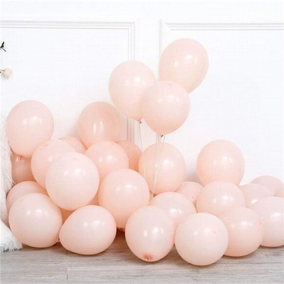 134pcs Macaron Orange Balloon Garland Arch Kit Metallic Chrome Ballons with 4D - Picture 5 of 7